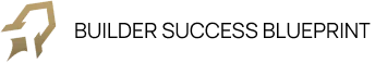 Builder Success Blueprint logo dark version.
